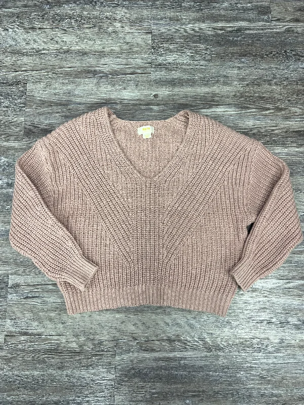 Sweater By Maeve In Pink, Size: M