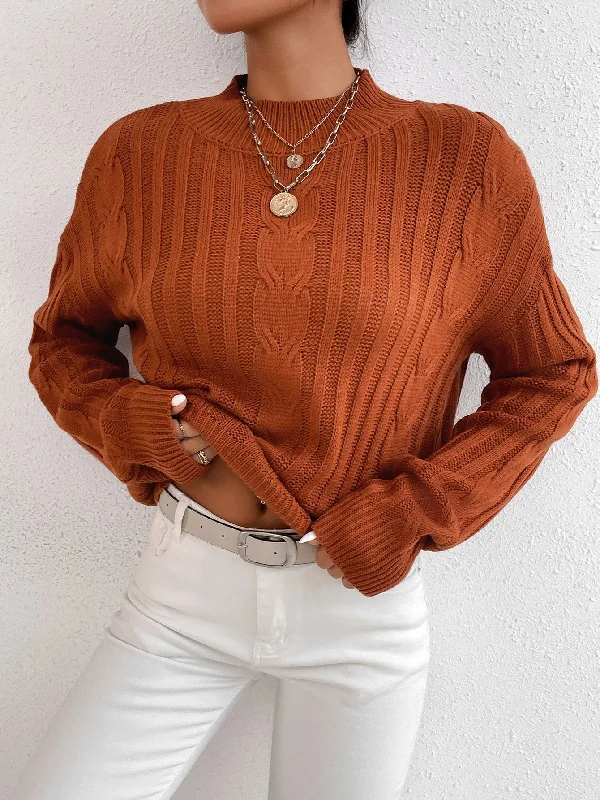 MegaBetty - Orange pullover sweater