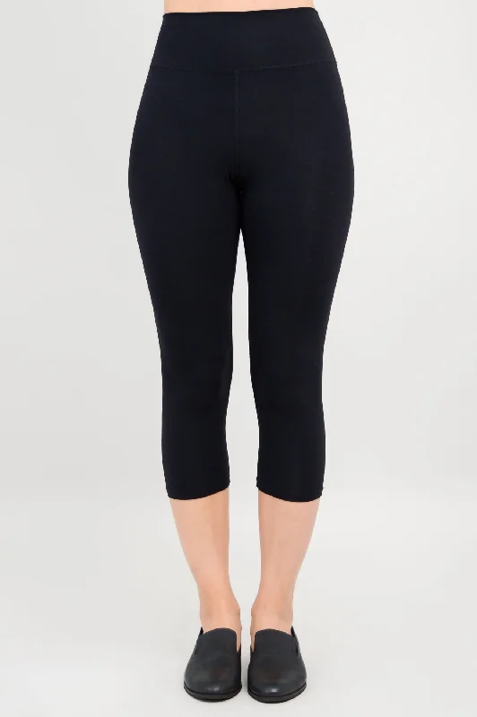 Riley Capri, Black, Bamboo