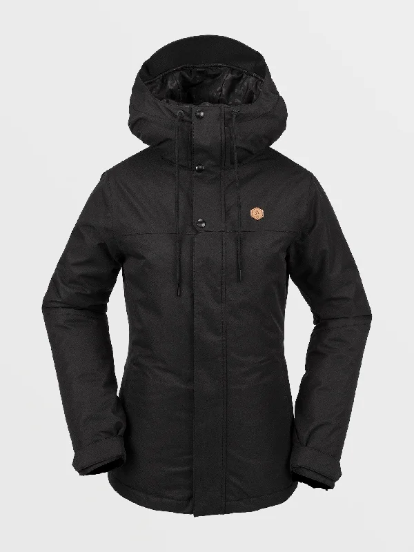 Womens Bolt Insulated Jacket - Black