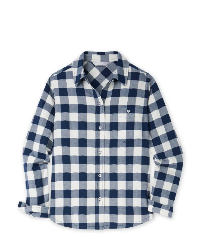 Women's Miter Stretch Lightweight Flannel Shirt